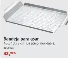 Bauhaus Weber - banjeja para asar oferta