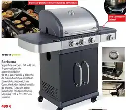 Bauhaus Cook in garden - barbacoa oferta