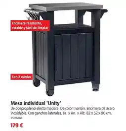 Bauhaus Keter - mesaindividual 'unity' oferta