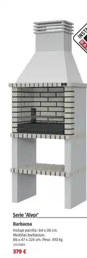 Bauhaus Serie 'alvor' barbacoa oferta