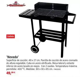 Bauhaus Grillstar - 'nevada' oferta