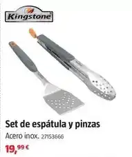 Bauhaus Kingston - set de sepatula y pinzas oferta