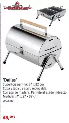 Bauhaus Grillstar - 'dallas' oferta