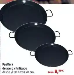Bauhaus Paellera de acero vitrificado oferta