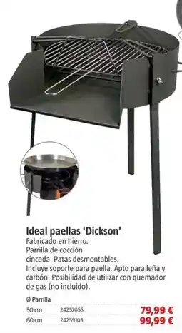 Bauhaus Ideal paellas 'dickson' oferta