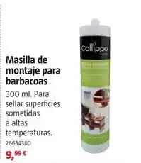 Bauhaus Collippo - masilla de montaje para barbacoas oferta