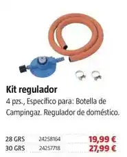 Bauhaus Campingaz - kit regulador oferta