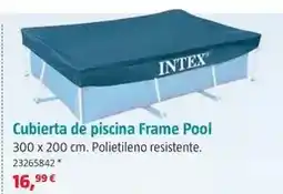 Bauhaus Intex - cubierta de piscina frame pool oferta
