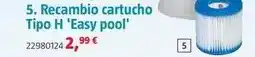 Bauhaus Recambio cartucho tipo h 'easy pool' oferta