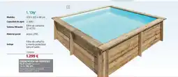 Bauhaus Piscinas de madera city oferta