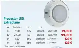 Bauhaus Proyector led extraplano oferta