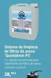 Bauhaus Sistema de limpieza de filtros de arena 'quimidrem ps' oferta
