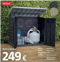 Bauhaus Keter - armarios de jardin store it out max oferta