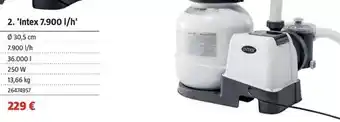 Bauhaus Intex - filtro de arena 4.500 l/h oferta