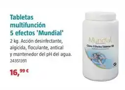 Bauhaus Mundial - tabletas multifunción 5 efectos oferta