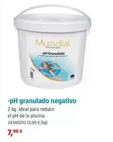 Bauhaus Mundial - ph granulado negativo oferta
