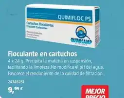 Bauhaus Floculante en cartuchos oferta