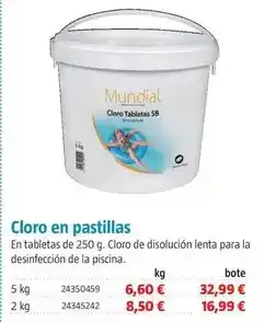 Bauhaus Cloro en pastillas oferta