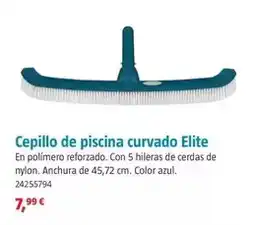 Bauhaus Cepillo de piscina curvado elite oferta