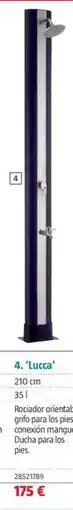 Bauhaus Duchas 'lucca' oferta
