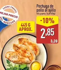 ALDI Pechuga de pollo al ajillo oferta