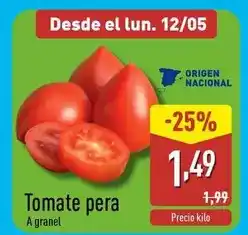 ALDI Tomate pera oferta