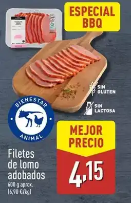 ALDI Filetes de lomo adobados oferta