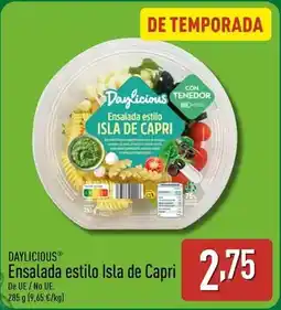 ALDI Daylicious/ ensalada estilo isla de capri oferta