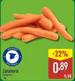 ALDI Zanahoria oferta