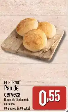 ALDI El horno - pan de cerveza oferta