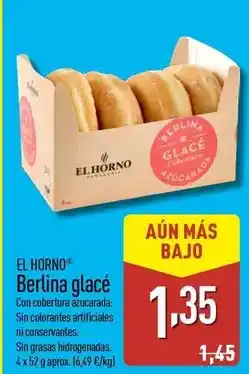 ALDI El horno - berlina glacé oferta