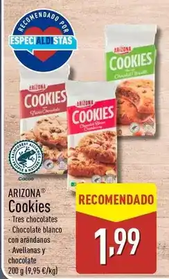 ALDI Arizona - cookies oferta