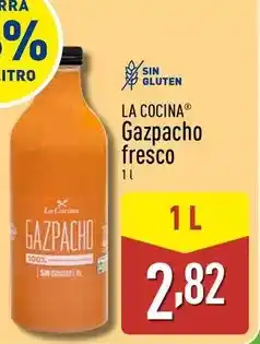 ALDI La cocina - gazpacho fresco oferta