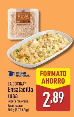 ALDI La cocina - ensaladilla rusa oferta
