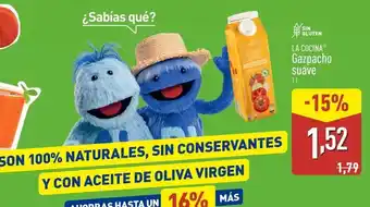 ALDI La cocina - gazpacho suave oferta