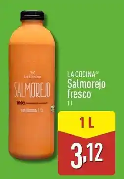 ALDI La cocina - salmorejo fresco oferta