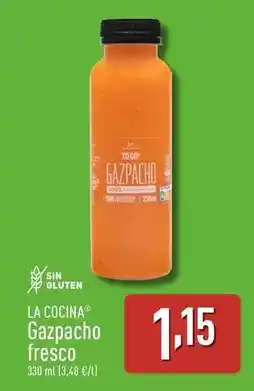 ALDI La cocina - gazpacho fresco oferta
