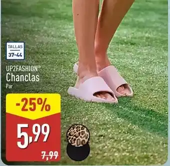 ALDI Up2fashion - chanclas oferta