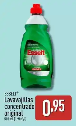 ALDI Esselt - lavavajillas concentrado original oferta