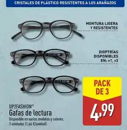 ALDI Up2fashion - gafas de lectura oferta