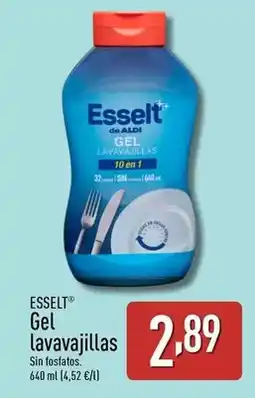 ALDI Esselt - gel lavavajillas oferta