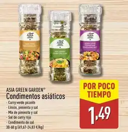 ALDI Asia green garden - condimentos asiaticos oferta