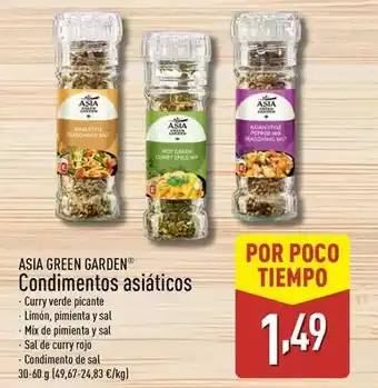 ALDI Asia green garden - condimentos asiaticos oferta