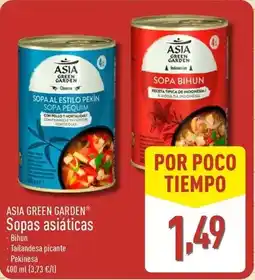 ALDI Asia green garden - sopas asiaticas oferta