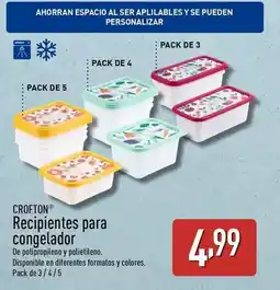 ALDI Crofton - recipientes para congelador oferta