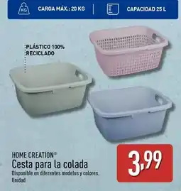 ALDI Home creation - cesta para la colada oferta
