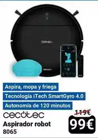 Centro Hogar Sanchez Cecotec - aspirador robot oferta
