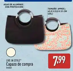 ALDI Live in style - capazo de compra oferta