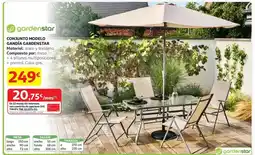 Alcampo Gardenstar - conjunto modelo gamida oferta
