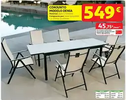 Alcampo Denia - conjunto modelo oferta